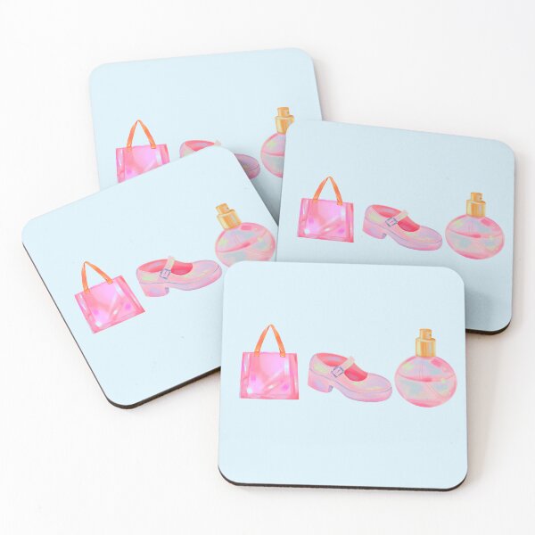 Item preview, Light Blue Shopaholic Essentials - Purse Shoe Perfume designed and sold by amyshira7.