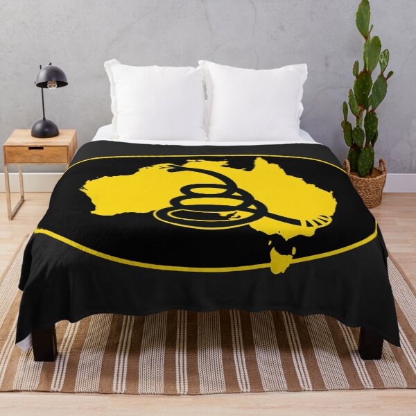 Item preview, AUSTRALIA - Freedom Is The Superpower - Modern Gadsden Snake Flag - Dont Tread On Me design designed and sold by pelagio.