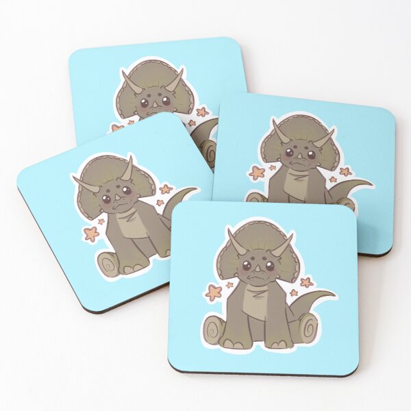 Item preview, Cute baby triceratops  designed and sold by georgieporgie7.