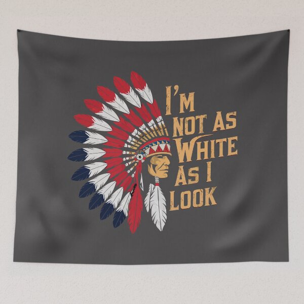 Item preview, I'm Not as White as I Look designed and sold by oumayma mokrane.