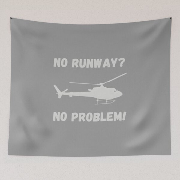 Item preview, No Runway No Problem Funny Helicopter Pilot designed and sold by WebsterBouchard.