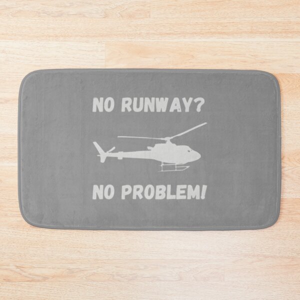 Item preview, No Runway No Problem Funny Helicopter Pilot designed and sold by WebsterBouchard.