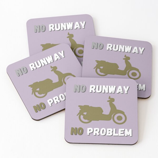 Item preview, No Runway No Problem Funny Quote Motorcycle designed and sold by WebsterBouchard.