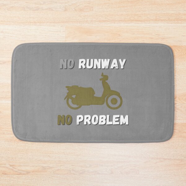 Item preview, No Runway No Problem Funny Quote Motorcycle designed and sold by WebsterBouchard.