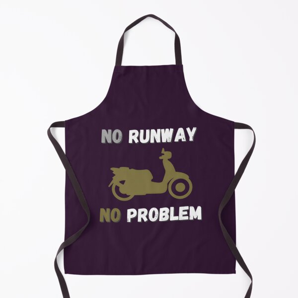 Item preview, No Runway No Problem Funny Quote Motorcycle designed and sold by WebsterBouchard.