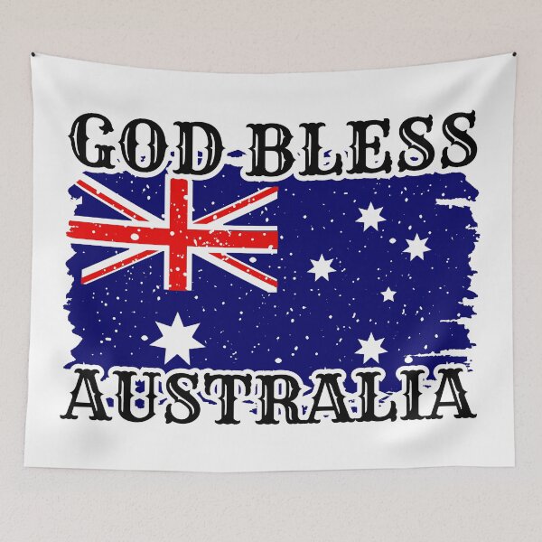 Item preview, God Bless Australia.  designed and sold by MoriaStore.