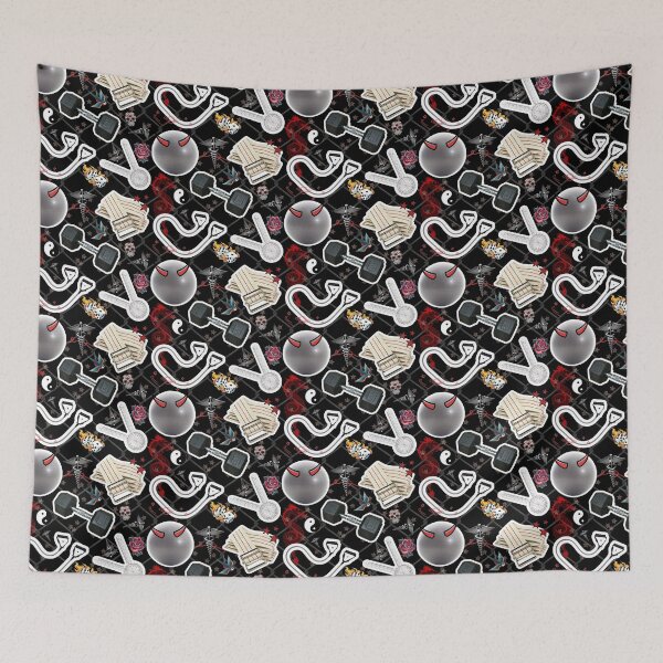 Item preview, Physical Therapy cute red Punk Pattern designed and sold by wowwmorgan.
