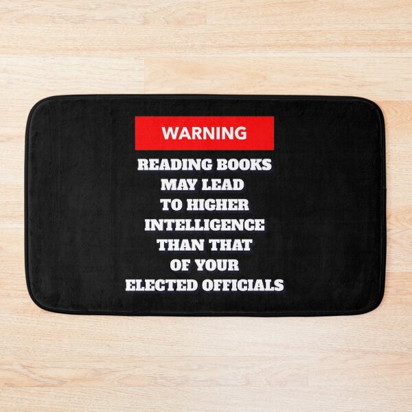 Item preview, Warning: Reading Books May Lead To Higher Intelligence - Political Satire designed and sold by signshirtz.