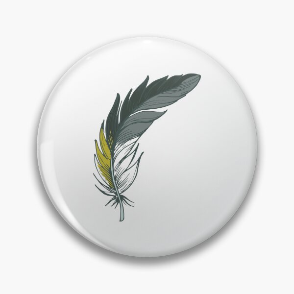 Item preview, Goldfinch Feather designed and sold by Laird Creative.