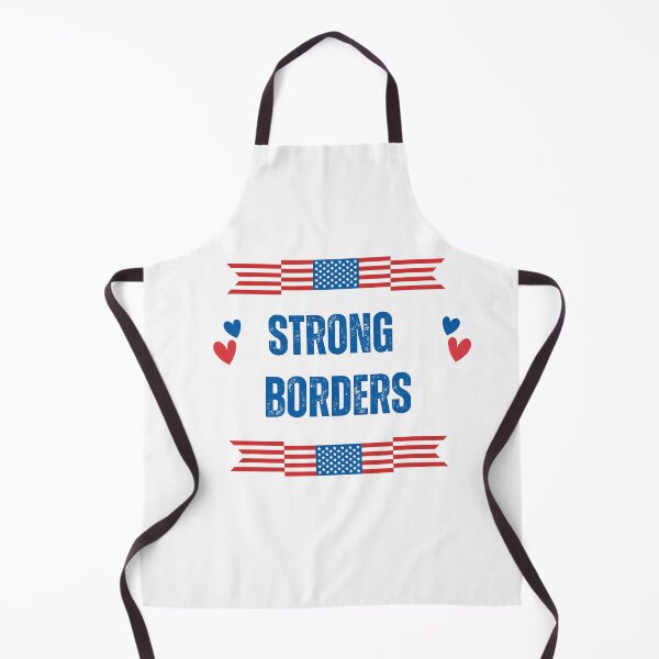 Item preview, Strong Borders Political T-shirt for Presidential Election 2024 designed and sold by lindab142.