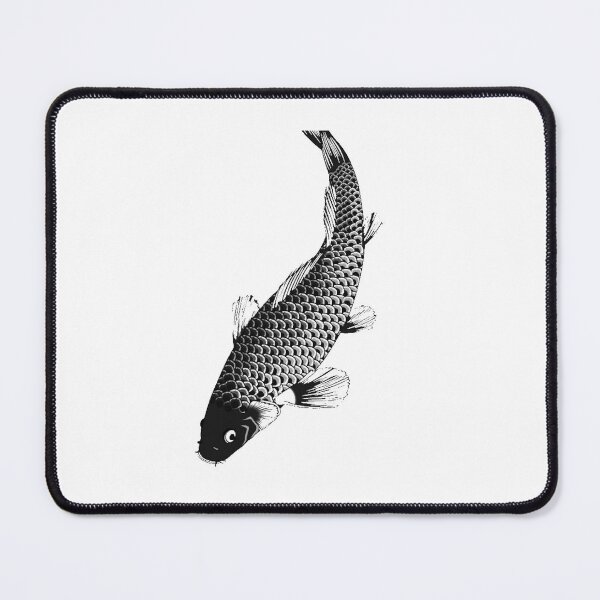 Item preview, 14th century Japanese woodcut of a koi fish designed and sold by killies.