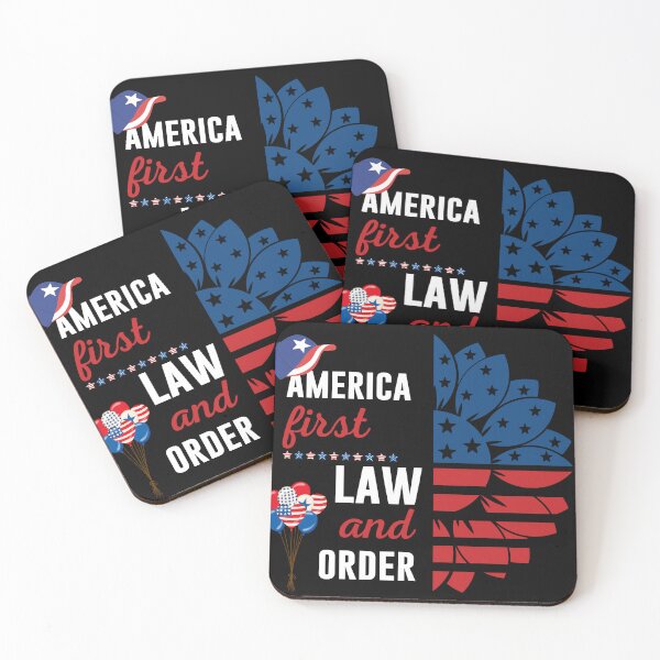 Item preview, America First, Law and Order  designed and sold by lindab142.