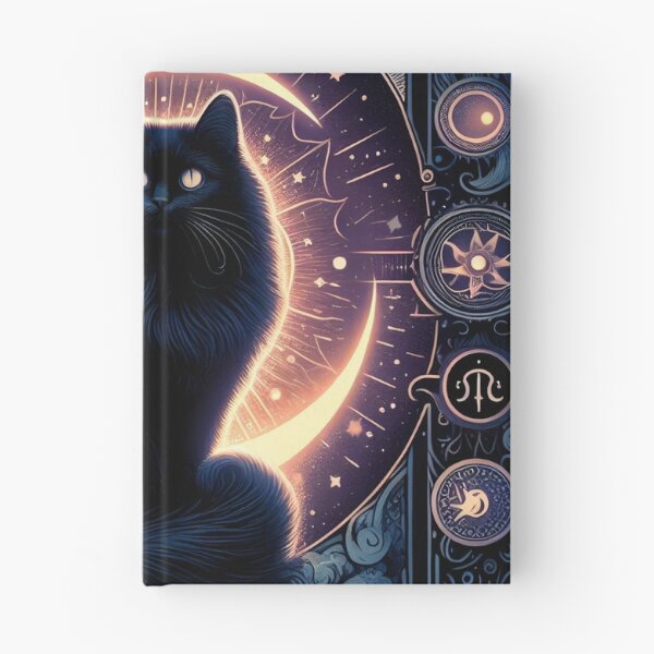Item preview, Black cat and tarot designed and sold by nocturnastore.