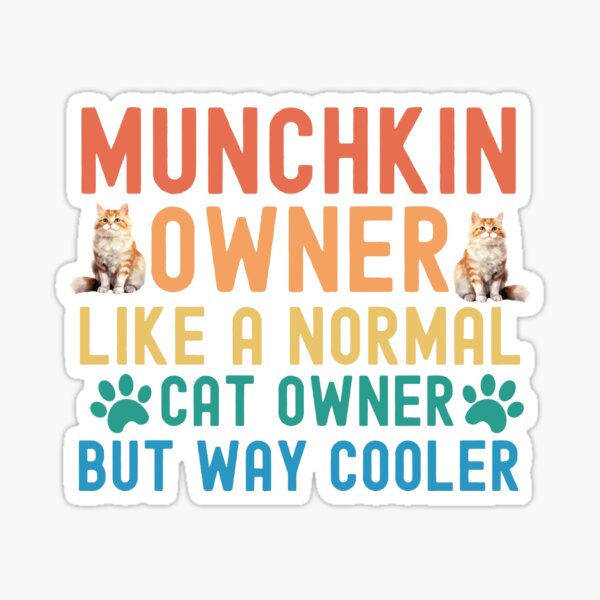 Item preview, Munchkin Cat Owner designed and sold by TheAnimalZ00.