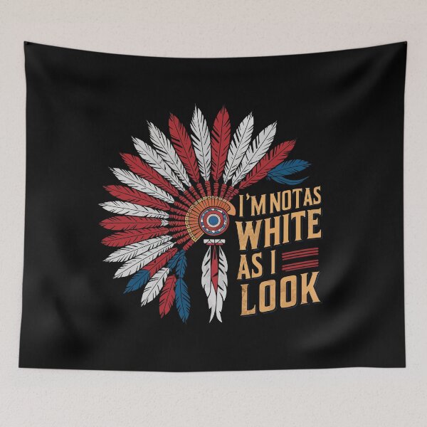 Item preview, I'm Not as White as I Look designed and sold by oumayma mokrane.