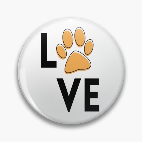Item preview, Love phrase with pet paw designed and sold by R-market.