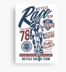 Bicycle Race Canvas Print