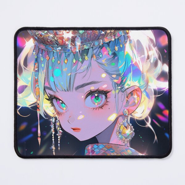 Item preview, Regal Sparkle Crown Anime Girl designed and sold by bubblegoth.