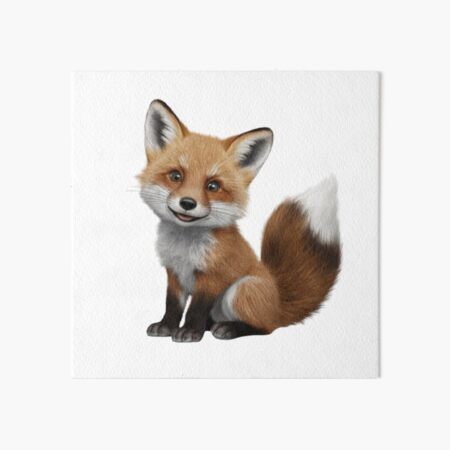 Item preview, Enchanting Fox with a Flower Crown designed and sold by SoulusShop.