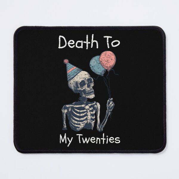 Item preview, Vintage Skull with Balloon: Death To My Twenties designed and sold by PantatKiller.