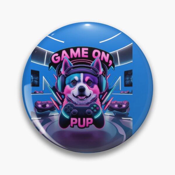 Item preview, Game On Pup T-Shirt designed and sold by HabrCreations.