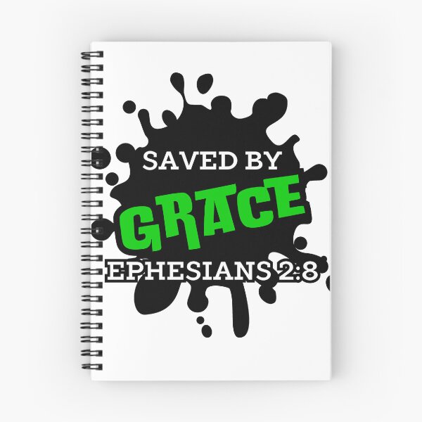 Item preview, Saved by Grace, christian quotes  designed and sold by MoriaStore.