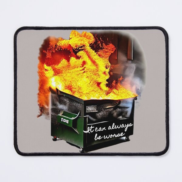 Item preview, Dumpster Fire designed and sold by GlassPenny.