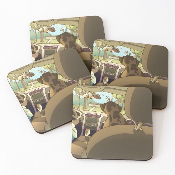 Item preview, Drive with Pup designed and sold by Kyna Arts.