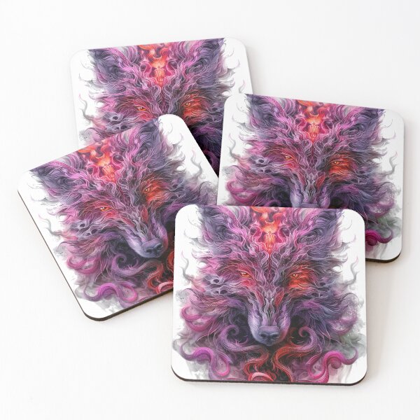 Item preview, Amanda's Mystical Wolf Tapestry designed and sold by gimpysticks.