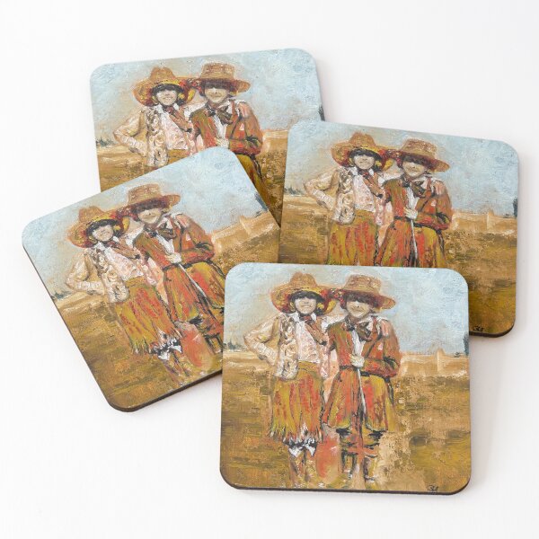 Item preview, Vintage Rodeo Cowgirls designed and sold by cgoertzenart.