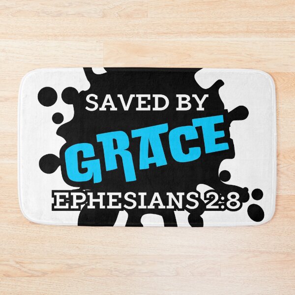Item preview, Saved by Grace, bible verse designed and sold by MoriaStore.