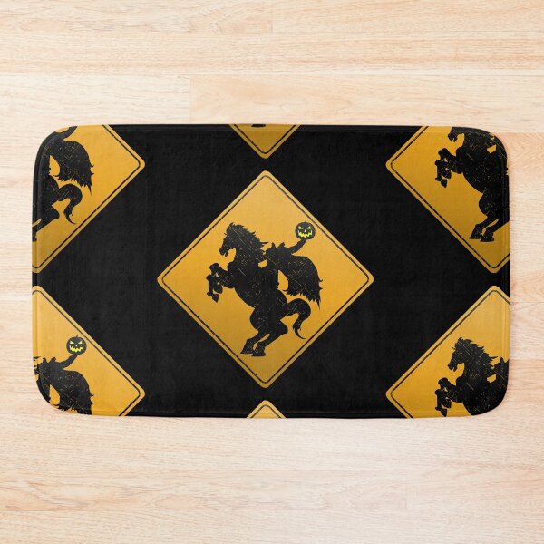 Item preview, The Legend of Sleepy Hollow, The Headless Horseman, 1820, Metal Xing Sign, designed and sold by 4gottenlore.