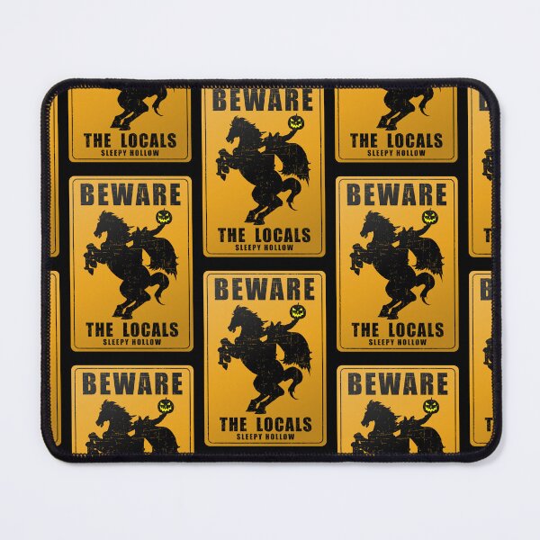 Item preview, The Legend of Sleepy Hollow, The Headless Horseman, 1820, Beware the locals, sleepy hollow, metal sign, designed and sold by 4gottenlore.