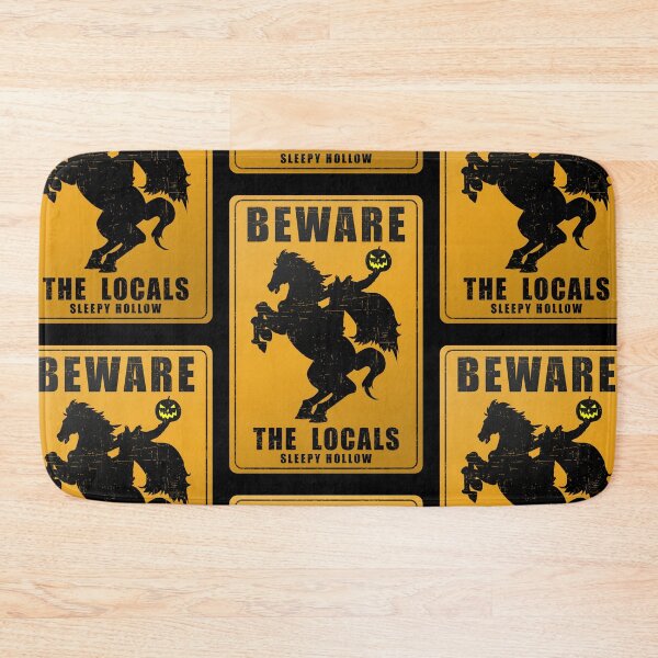 Item preview, The Legend of Sleepy Hollow, The Headless Horseman, 1820, Beware the locals, sleepy hollow, metal sign, designed and sold by 4gottenlore.