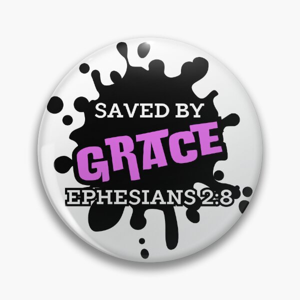 Item preview, Saved by Grace, bible quotes designed and sold by MoriaStore.