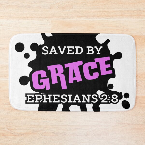 Item preview, Saved by Grace, bible quotes designed and sold by MoriaStore.