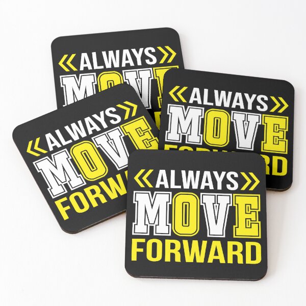 Item preview, Always Move Forward Typography T-shirt Design designed and sold by MursalinDesigns.