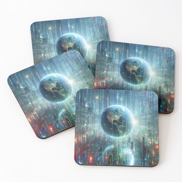 Item preview, Digital Matrix Earth designed and sold by CitrineLinker.