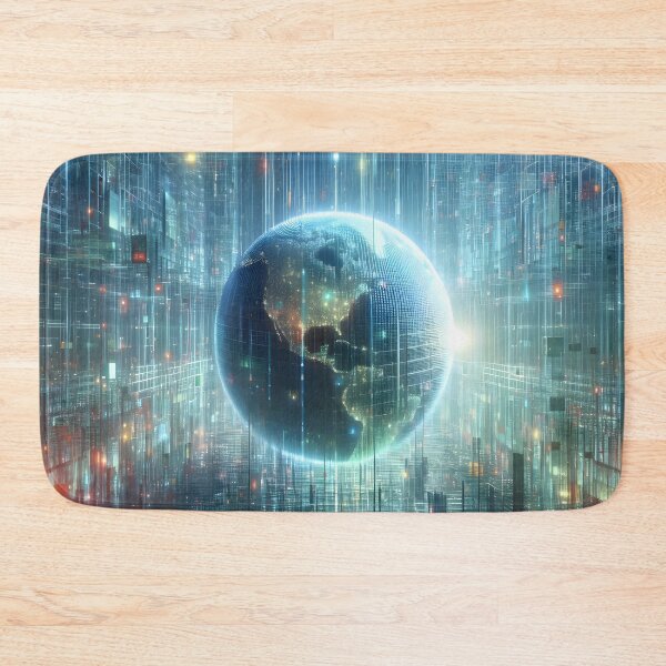 Item preview, Digital Matrix Earth designed and sold by CitrineLinker.