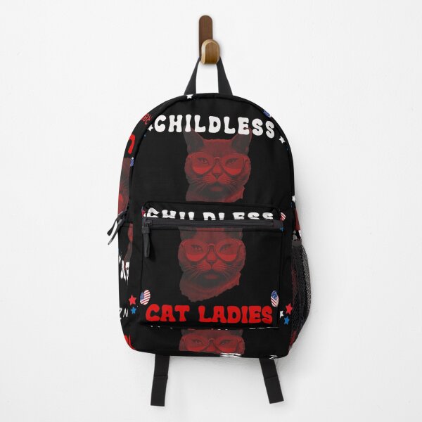 Item preview, Childless Cat Ladies Vote Red Retro Style designed and sold by lindab142.