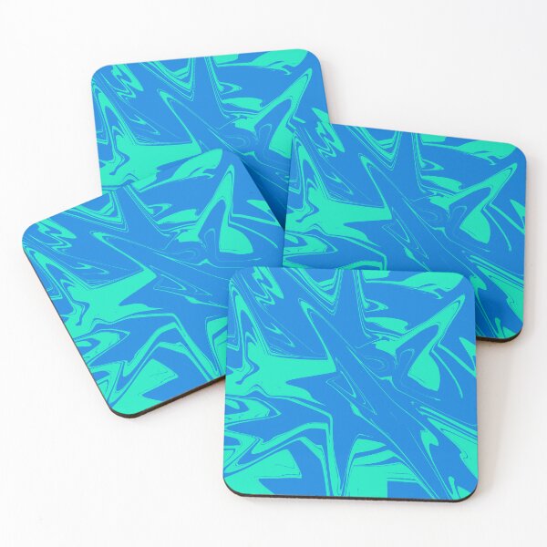 Item preview, Mint blue abstract design. designed and sold by TIPPYpandaBABY.