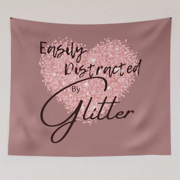 Item preview, Easily distracted by glitter  designed and sold by Ladyrebel8081.