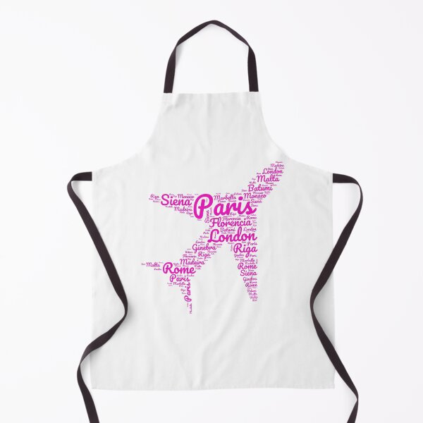 Item preview, Explore the World: Word Cloud Airplane designed and sold by InspireHubWear.