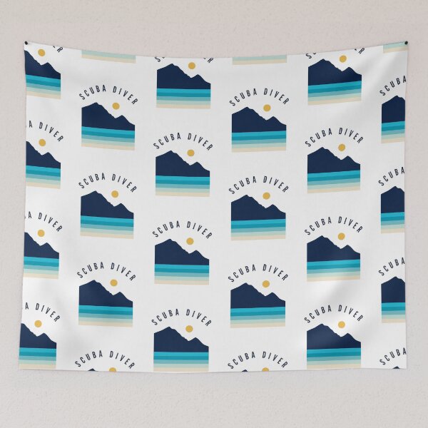 Item preview,  Scuba diver, all profit supports coral reef restoration in the ocean designed and sold by seekingclarity.