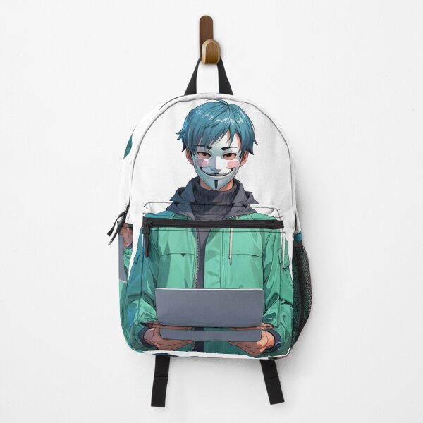 Item preview, A Cyber Hacker Wearing an Anonymous Mask designed and sold by NEKKI Originals.