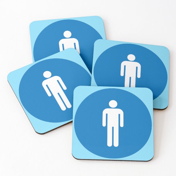Item preview, Male Toilets signage icon (request different colours) designed and sold by designseventy.