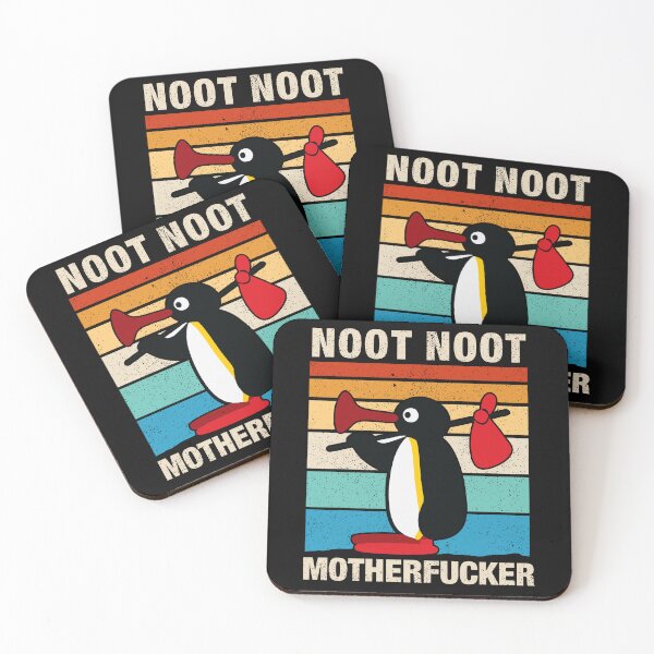 Item preview, Noot Noot Motherfuckers - Funny Penguin designed and sold by viunziameriza.