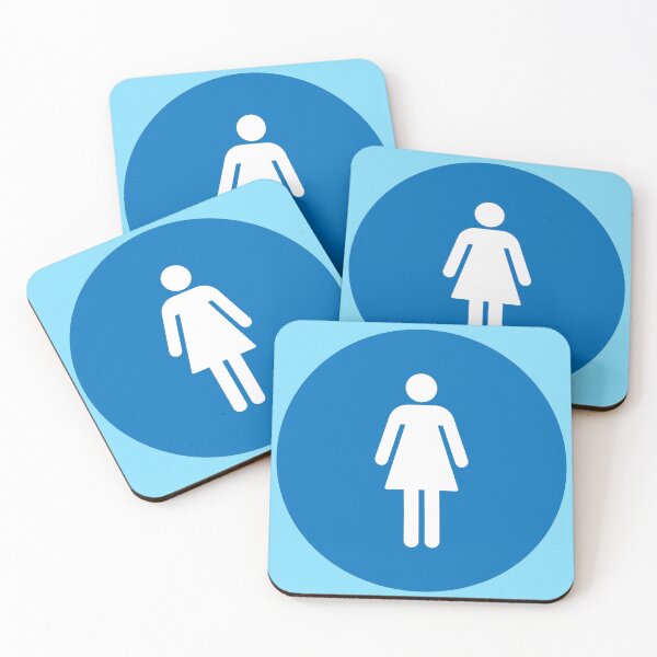 Item preview, Female Toilets signage icon (request different colours) designed and sold by designseventy.