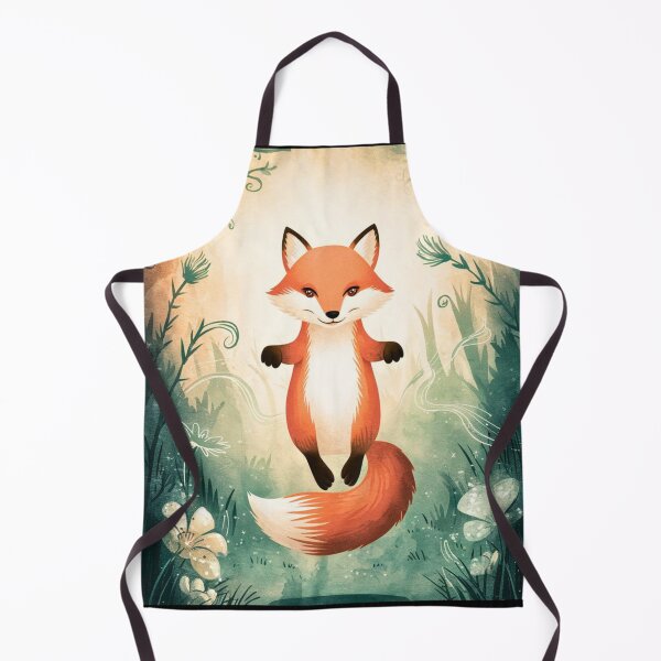Item preview, Whimsical Fox. Fantasy fox, magical forest, enchanting woodland, vintage fox designed and sold by FoxVibes.