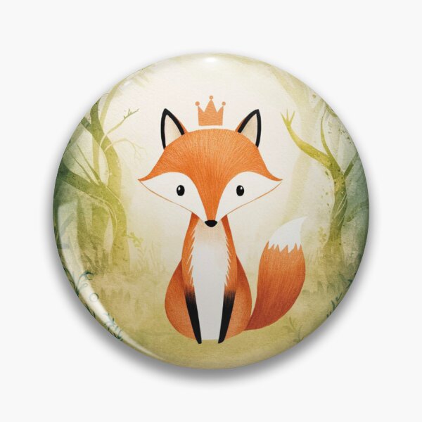 Item preview, Whimsical Fox. Fantasy fox, magical forest, enchanting woodland, vintage fox designed and sold by FoxVibes.